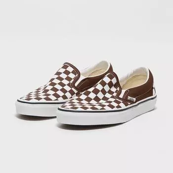 Vans Classic Slip On цветные полосатые шоколадные Vn000bvz7yo1 260