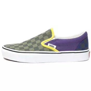 Vans Classic Slip-On OTW Rally Unisex Sneakers Multi-Color Olive Purple VN0A4BV3V9B