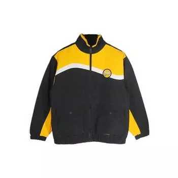 Vans Color Block Повседневная рабочая куртка Унисекс Куртки Черный Желтый VN0A4UU6BLK S