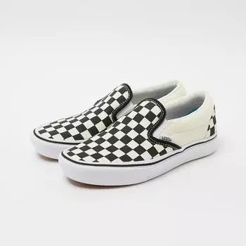 Vans Comfique Classic Slip On Black White Checkerboard Vn0a3wmdvo41 225