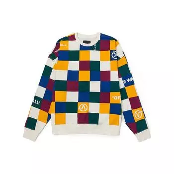 Vans Цветной клетчатый свитер с капюшоном унисекс топы многоцветные VN0A5H7GY7F L