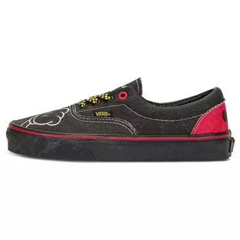 Vans Disney x Era Mickey Mouse Denim Unisex Sneakers Black Red VN000EWZDNM 36.5