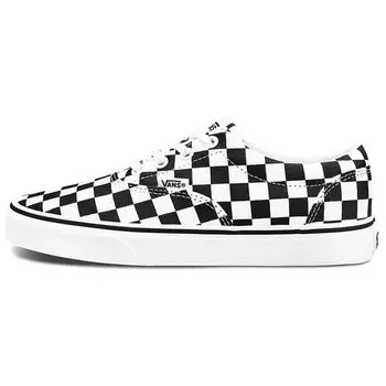 Vans Doheny Checkerboard - Мужские кроссовки черно-белые True-White VN0A3MVZHRK