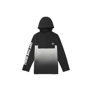 Vans Двухцветная спортивная повседневная куртка с капюшоном Мужские куртки черные VN0A49JZBLK XS