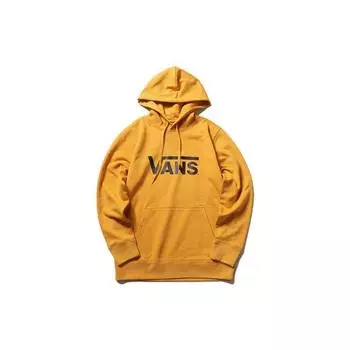 Vans Exclusive Pack Классический пуловер с капюшоном и логотипом, мужские топы, желтый VN0A4MM950X M