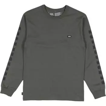 Vans Футболка-пуловер с круглым вырезом и длинными рукавами, унисекс, цвет армейский зеленый VN0A5FQ9KCZ S