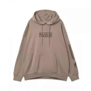 Vans Футболка с капюшоном и щитом Rareverse Desert Taupe Vn000kvjyeh1 S