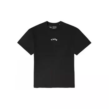 Vans Футболка с коротким рукавом и круглым вырезом с принтом в виде буквы «лампочка», унисекс, черная VN0A7PZQBLK L