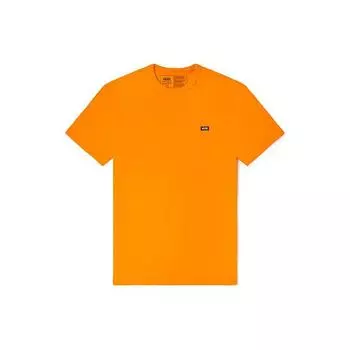 Vans Футболка с логотипом и круглым вырезом, унисекс, желтые VN0A5DYOZ6F S