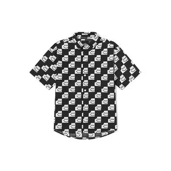 Vans Футболка с принтом смайлика от OTW Asian Artist Collaboration Run, топы унисекс, черно-белые VN000EVSCAF XXL