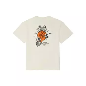 Vans Футболка унисекс с коротким рукавом и круглым вырезом, винтажный белый цвет, американская винтажная VN0A7PZQ3KS XXL