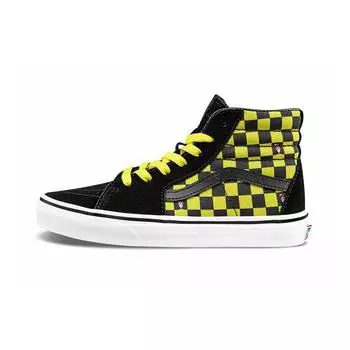 Ванс Где Уолдо? Детские кроссовки Odlaw Kids из коллаборации с Sk8-Hi Kids Black Vibrant-Yellow True-White VN0A4BUW4UE 34