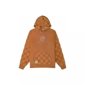 Vans Эмма Малхолланд клетчатый толстовка с капюшоном женские толстовки коричневые VN0A7YKNYLY-153151 L