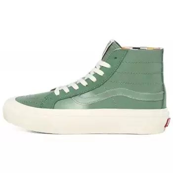 Vans Karina Rozunko x Sk8-Hi Decon SF Patent Hedge Green Мужские кроссовки VN0A4UWN22X