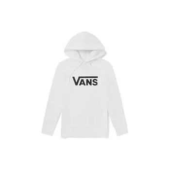 Vans Классический логотип Повседневная спортивная толстовка с капюшоном Унисекс толстовки Белый VN0A5H5UWHT XS