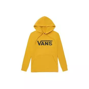Vans Классический логотип толстовка с капюшоном повседневный пуловер свитшот мужские толстовки желтый VN0A54N850X S