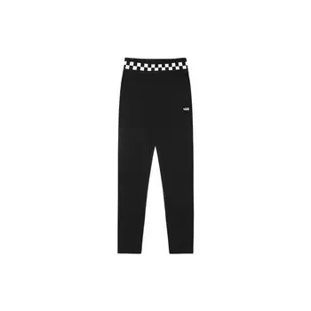 Vans Клетчатые леггинсы с вышитым логотипом Женские леггинсы Черные VN0A5JGWBLK M
