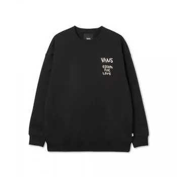 Vans Коллекция художника из флиса Bolin Crew, черный цвет Vn000kdqblk1 S