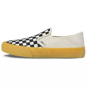 Vans Кроссовки унисекс без шнуровки SF Checkerboard — черные кроссовки Marshmallow Gum VN0A5HYQ1KP 35