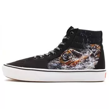 Vans Кроссовки унисекс Discovery Channel x ComfyCush Sk8-Hi Project Cat, черные VN0A3WMB9EF 36