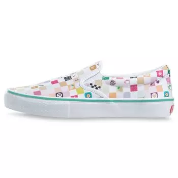 Vans Кроссовки унисекс Frog x Skate Slip-On LTD Checker белого цвета, многоцветные VN0A5HF43OI 38