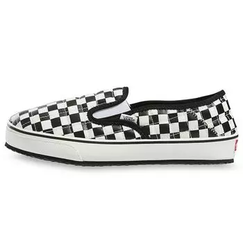 Vans Slip-Er 2 Checkerboard - черно-белые унисекс-кеды Classic-White VN0A4UWOIB8 38