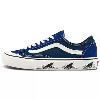 Vans Кроссовки унисекс Style 36 Decon SF Shark Fin — соленые, темно-синие с пионовидным зефиром VN0A5HYRA6F 35