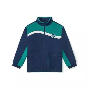 Vans Куртка для отдыха на открытом воздухе в стиле кэжуал с цветными блоками, повседневная рабочая куртка, женские куртки, сине-зеленые VN0A4UU6LKZ M