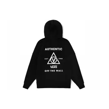 Vans Свободная куртка с капюшоном и принтом на спине, мужские куртки, черный цвет VN0A4USJBLK XS