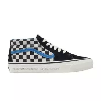 Vans Liberaiders x Sk8-Mid Reissue 83 LX Destination Unknown мужские кроссовки черные синие зефирные VN000N047Z2 36.5