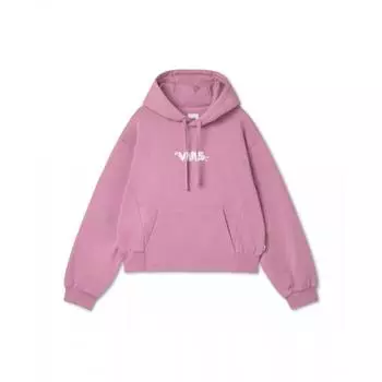 Vans Укороченная футболка с капюшоном и логотипом Foxglove Vn000j28c3s1 XS