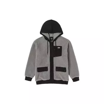 Vans Patchwork Vintage Толстовка на молнии Мужские куртки Серый VN000FBXAF1 XL