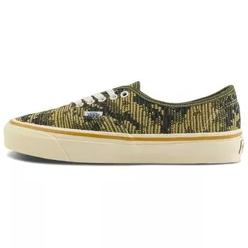 Vans LX Authentic 44 Камуфляж Античное Золото Унисекс Кроссовки Зеленые VN000D5K18S 34.5