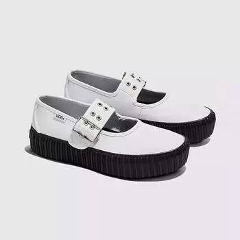 Vans Mary Jane Creeper Grunge Ballet Белый Черный VN000D07YB21