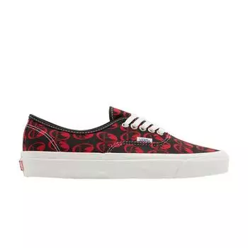 Vans Mooneyes x Authentic 44 DX Anaheim Factory — черные красные кроссовки унисекс VN0A5KX4AVO 35
