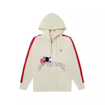 Vans Мягкая удобная свободная теплая толстовка с длинным рукавом женские толстовки бежевого цвета VN0A4UTWZ6K S