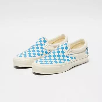 Vans Mte Slip On Issue 98 шахматная доска циан синий Vn000cwa0h71 215