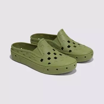Vans Mte Slip On Mules Trk Green Olive Vn000cw8bd41 220