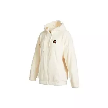Vans Однотонная плюшевая куртка с капюшоном на молнии для женщин, белые куртки VN0A7YI73KS XL