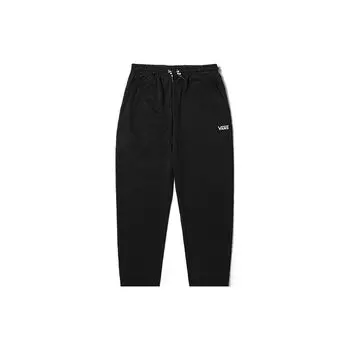 Vans Однотонные прямые повседневные брюки со средней талией, женские низы, черный цвет VN000FCZBLK M