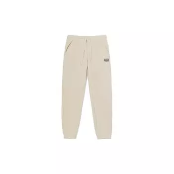 Vans Однотонные трикотажные спортивные брюки с манжетами, унисекс, бежевые, VN0009122N1 S