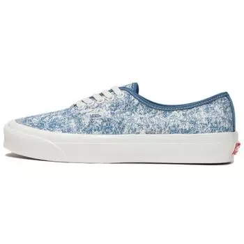 Vans OG Authentic LX Acid Wash — темно-синие кроссовки унисекс Blue Marshmallow VN0A4BV94IB 37