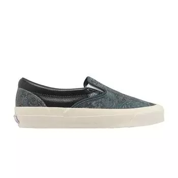 Vans OG Classic Slip-On LX Grannys Rug Stargazer — темно-синие кроссовки унисекс синие VN0A32QN12S 38