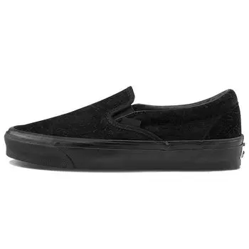 Vans OG Classic Slip-On LX Velvet Embroidery — черные леопардовые кроссовки унисекс VN0A45JK9RF 35