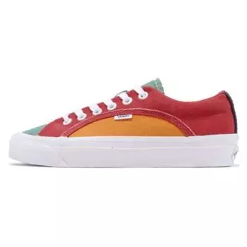 Vans OG Lampin LX Denim — красные, зеленые, желтые кроссовки унисекс, разноцветные, джинсовые, красные VN0A7Q4U05A 44