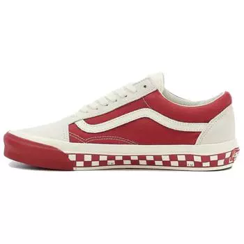 Vans OG Old Skool LX Bumper Cars — кроссовки унисекс Marshmallow Cardinal красные VN0A4P3X4O3 38