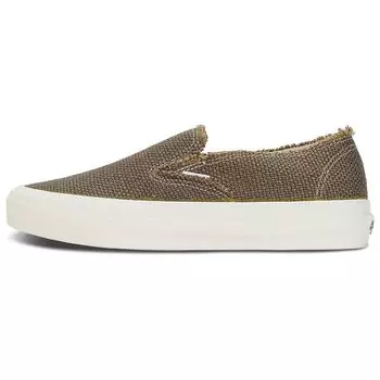 Vans OG Style 48 LX Frayed — джутовые кроссовки унисекс Canteen коричневые VN000C4S1LE