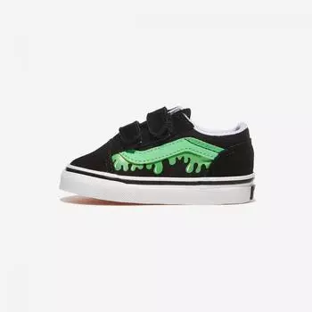 Vans Old School Velcro Glow Slime Черный Зеленый VN000CPZYJ7 GLOW SLIME ЧЕРНЫЙ ЗЕЛЕНЫЙ 115