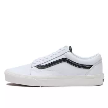 VANS OLD SCHOOL VN0007NTYB2 КОЖА БЕЛЫЙ ЧЕРНЫЙ 225