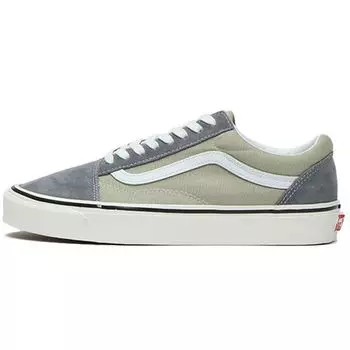 Vans Old Skool 36 DX OG Anaheim Factory — темно-серые платиновые кроссовки унисекс Og-Dark-Grey Og-Platinum VN0A54F341G 35